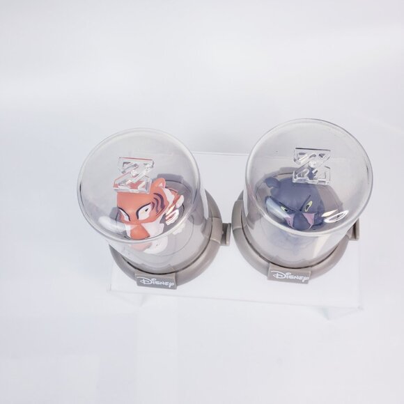 CATS OF DISNEY BAGHEERA & SHERE KHAN JUNGLE BOOK EXCLUSIVE DOMEZ FIGURE - Picture 3 of 5